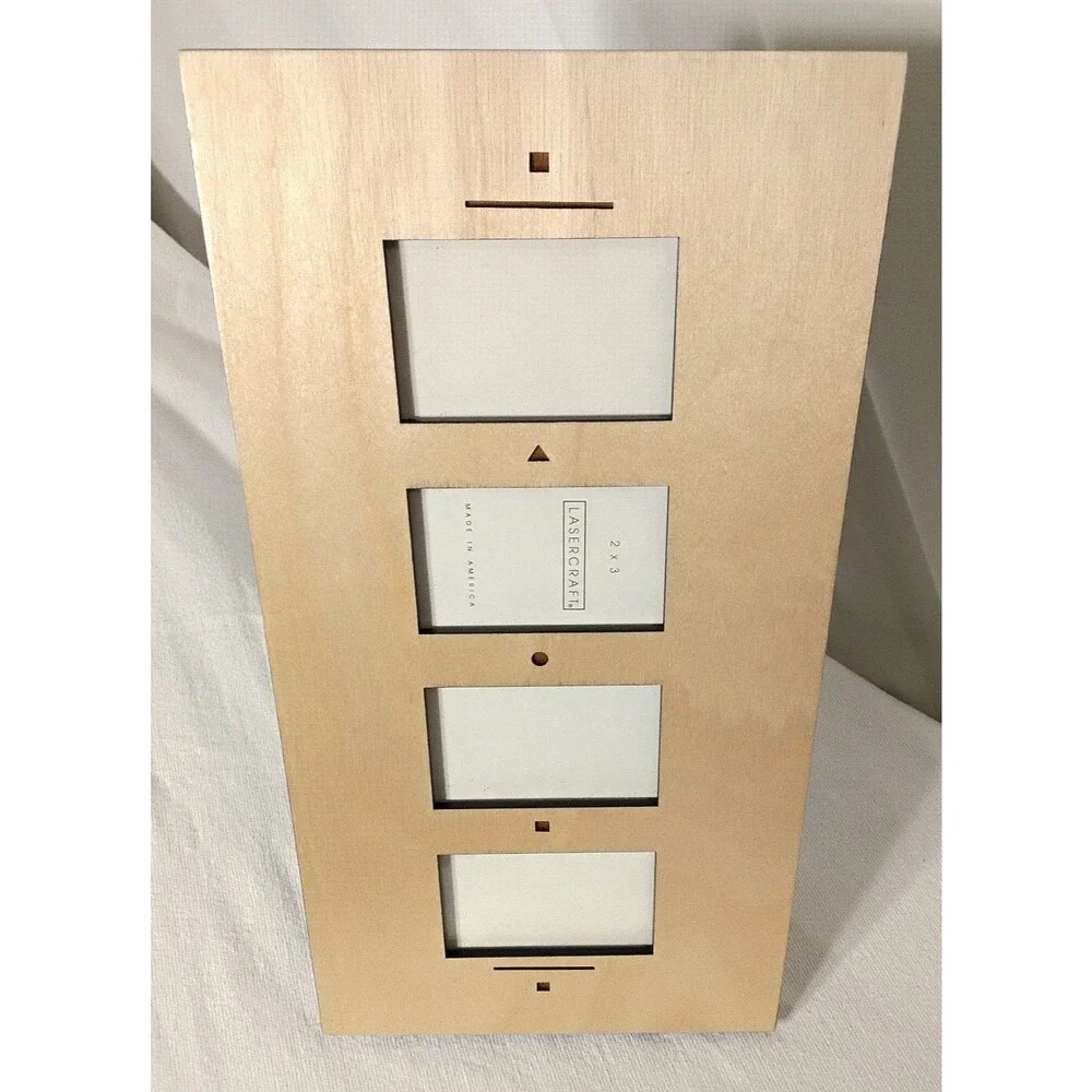 Wooden lasercraft vintage